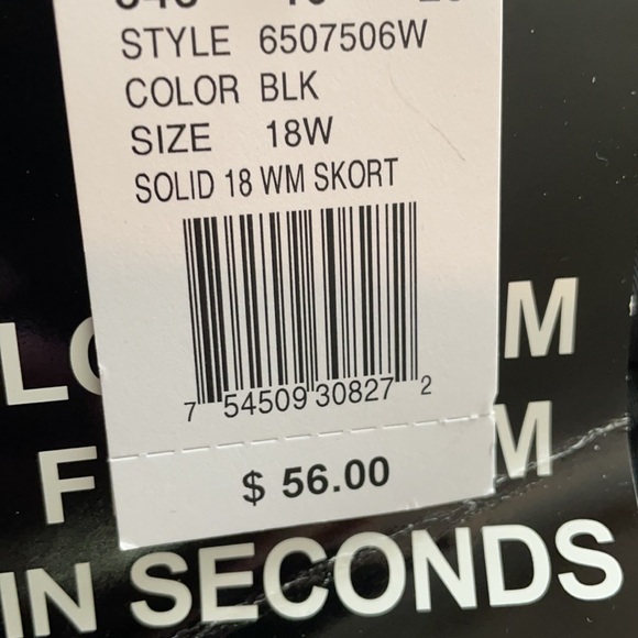 Women swimsuit bottom shorts 18W - Picture 4 of 4